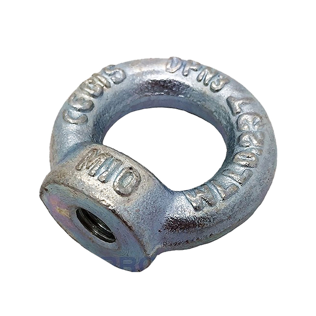 China Factory Günstiger Preis Hebeösenmutter DIN 582 Stahl C15E verzinkt