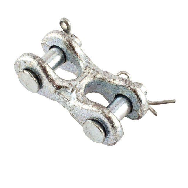 G-70 5/16' H-Typ geschmiedete Doppel-Gabelkopfglieder TWIN CLEVIS LINK GRADE 70 verzinkt für Kette