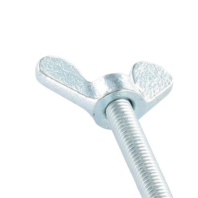 DIN316 verzinkter Temperguss-Stahl mit Schmetterlingskopf und Flügelschraube