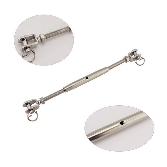 Jaw Jaw Closed Body Marine Turmbuclke 316 Edelstahl DIN1478