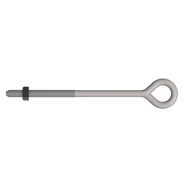 Verzinkte OVALE AUGENSCHRAUBE für Pole-Line-Hardware