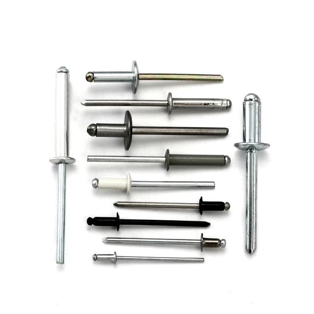 Blindniet-Popnieten, offener Dorn, Kuppelkopf, Aluminium, Standard