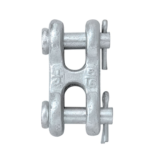 G-70 5/16' H-Typ geschmiedete Doppel-Gabelkopfglieder TWIN CLEVIS LINK GRADE 70 verzinkt für Kette