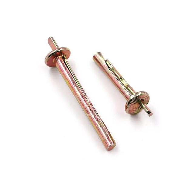 Gelb verzinkter Hammerschlag-Deckenanker aus Kohlenstoffstahl