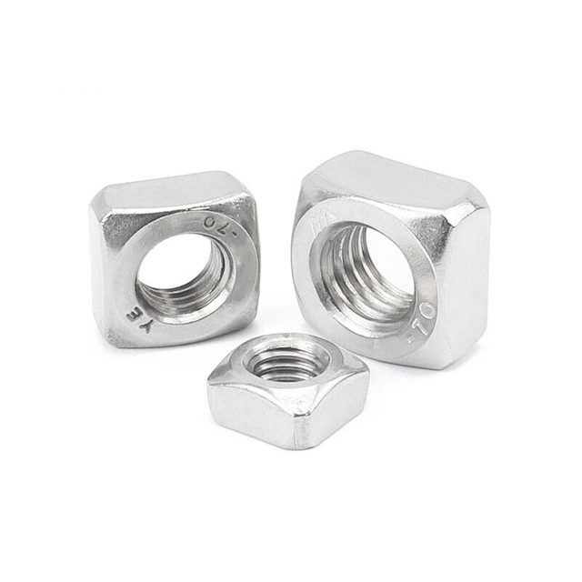 China metrisches Gewinde verzinkte Vierkantmutter verzinkt Din557