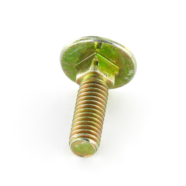 Schlossschraube der Güteklasse 8, legierter Stahl, Vollgewinde, gelb verzinkt