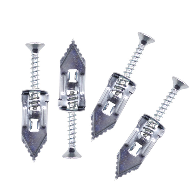 HAMMER IN METALL-GIPSKARTON-WANDBEFESTIGUNGSDübel mit SCHRAUBEN