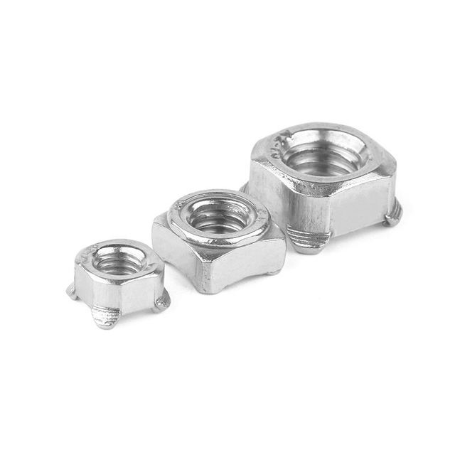 China Lieferant Din 928 Metrische Vierkantschweißmutter A2 Edelstahl
