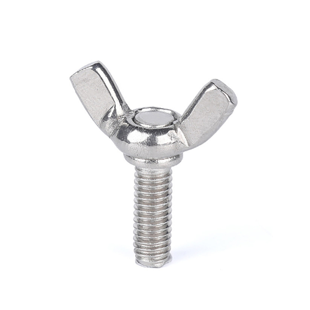 DIN316 A4 316 Edelstahl Schmetterlingsflügelschrauben Rändelschraube DIN 316