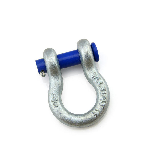 G213 US-Typ Bogenschäkel Gesenkgeschmiedeter Kohlenstoffstahlkörper, Bolzen aus legiertem Stahl, feuerverzinkter Ankerschäkel