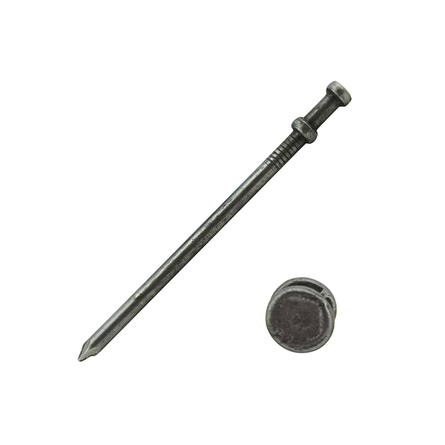 Doppelkopf-Duplexnagel aus Stahl mit glattem Schaft