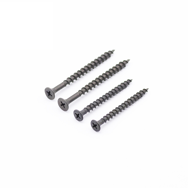C1022 Trockenbauschraube aus Kohlenstoffstahl, Feingewinde, graue Phosphat-Trockenbauschraube mit Signalhornkopf